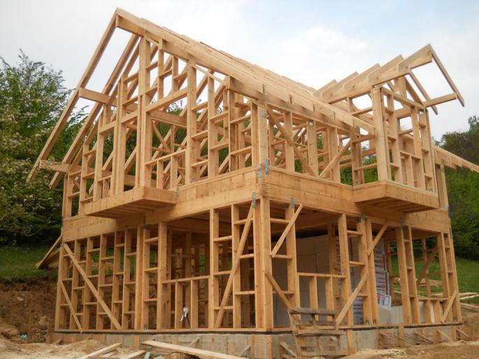 Timber-frame-house